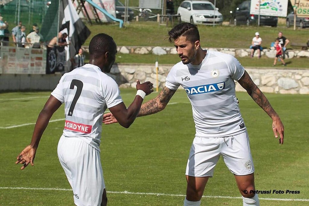 Με τη φανέλα της Ουντινέζε.