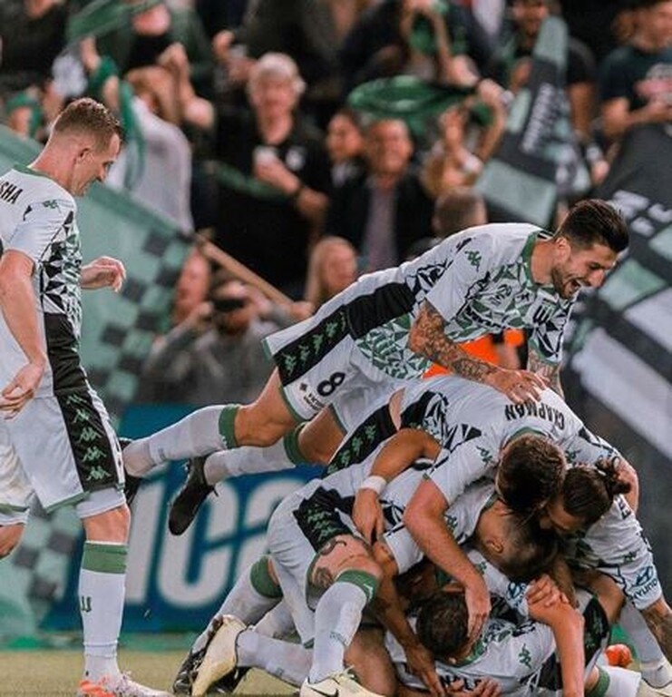 Πανηγυρισμός στην Αυστραλία.