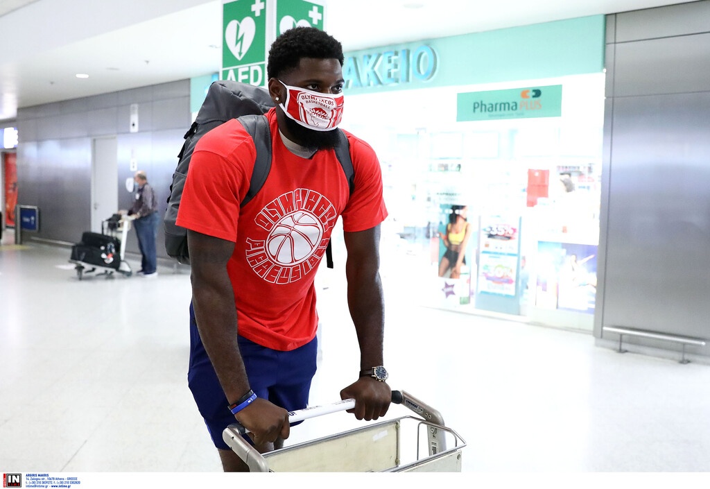 Ολυμπιακός: Στην Ελλάδα ο Χασάν Μάρτιν, έθεσε ως στόχο τα playoffs (photos+video)