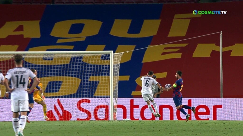Μπαρτσελόνα – Νάπολι: Έγινε του… VAR και 3-1 στο ημίχρονο! (videos+photos)