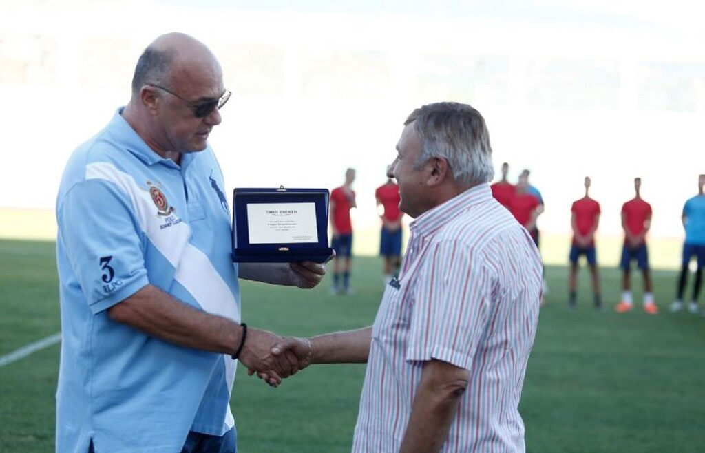 ΝΠΣ Βόλος – ΠΑΟΚ: Αγιασμός και βραβεύσεις πριν το φιλικό (photos)