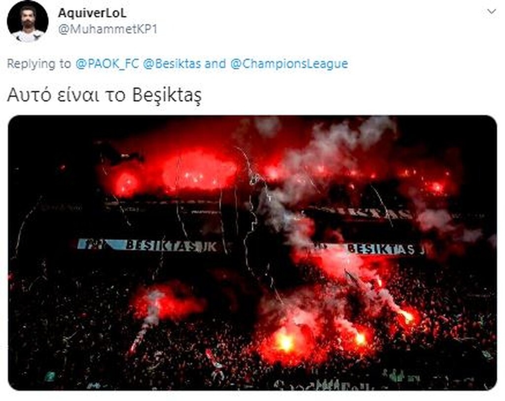 ΠΑΟΚ - Μπεσίκτας: «Επίθεση» Τούρκων με Κεμάλ και φρεγάτες στο Twitter του «Δικέφαλου» (photos)