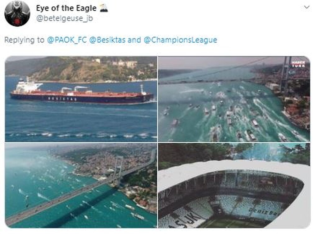 ΠΑΟΚ - Μπεσίκτας: «Επίθεση» Τούρκων με Κεμάλ και φρεγάτες στο Twitter του «Δικέφαλου» (photos)