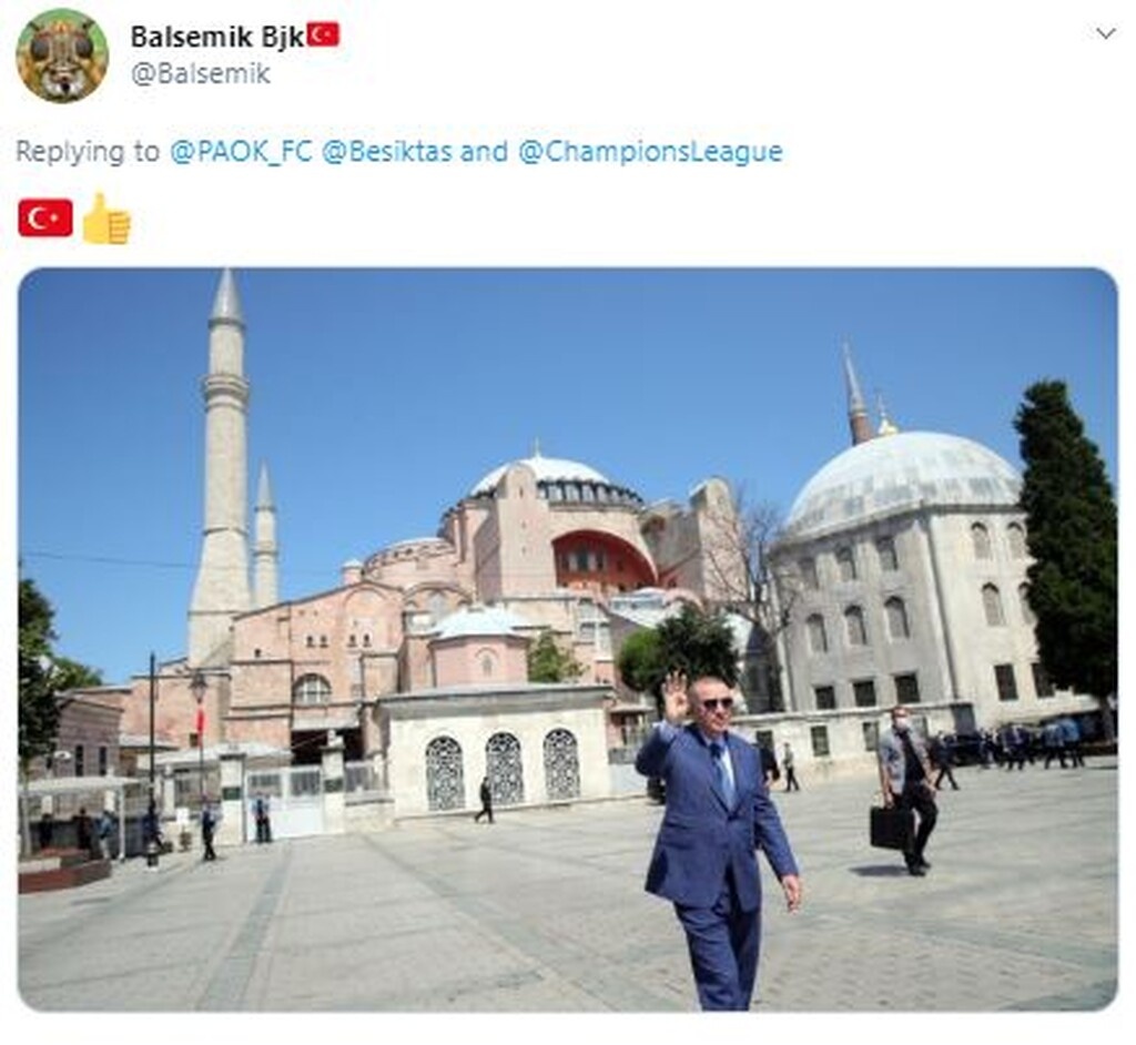 ΠΑΟΚ - Μπεσίκτας: «Επίθεση» Τούρκων με Κεμάλ και φρεγάτες στο Twitter του «Δικέφαλου» (photos)