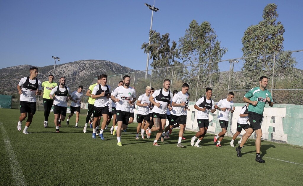 Παναθηναϊκός: Πρωινή προπόνηση με φυσική κατάσταση και κυκλοφορίας μπάλας