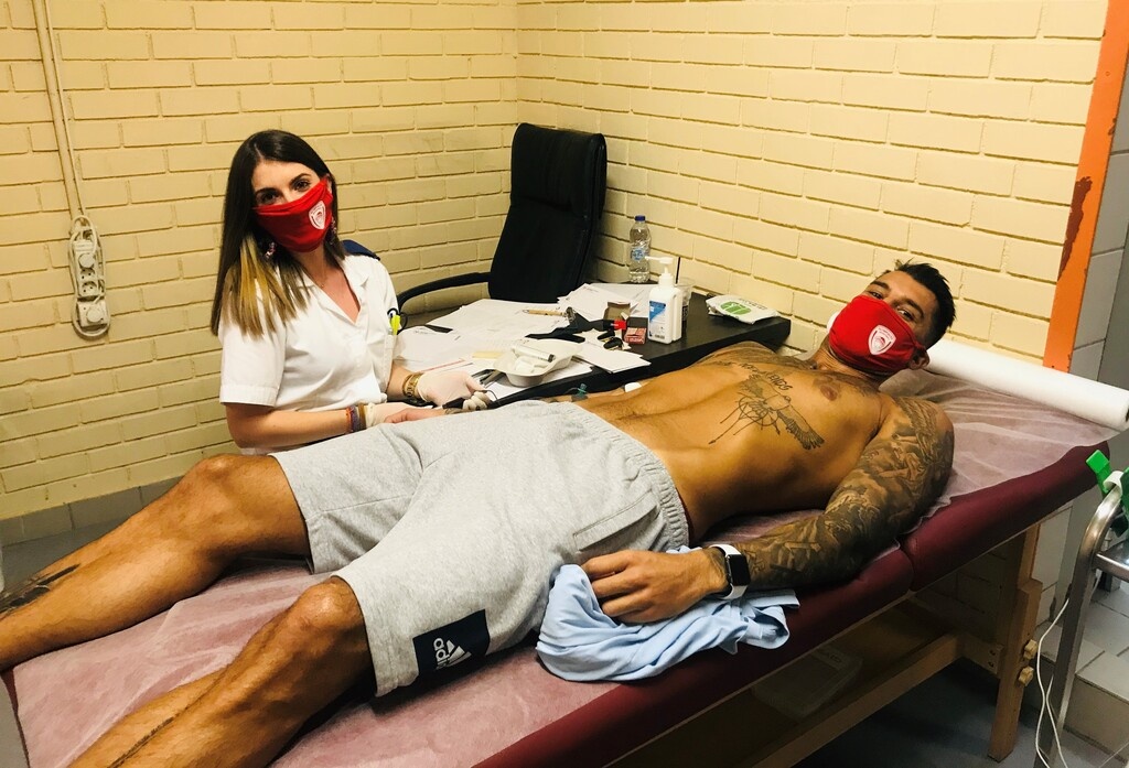 Ολυμπιακός: Εξετάσεις μετά τον «συναγερμό» με Παπανικολάου (photos)