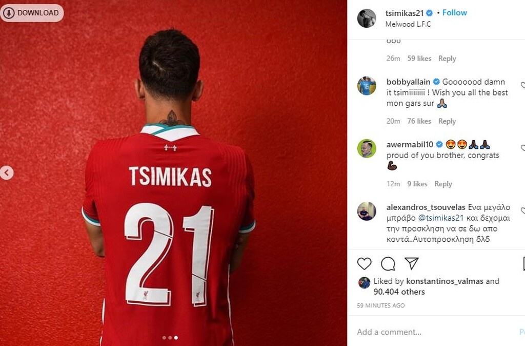 Σχόλιο έκανε ο Μπόμπι Αλέν αλλά και ο γνωστός stand up comedian Αλέξανδρος Τσουβέλας, παρότι δηλωμένος φίλος του Παναθηναϊκού.