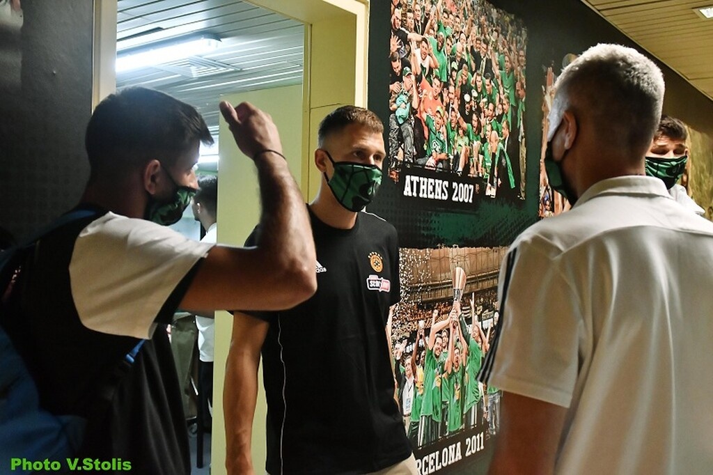 Παναθηναϊκός ΟΠΑΠ: Πέρασαν από τέστ για τον κορονοϊό οι «πράσινοι» (photos)
