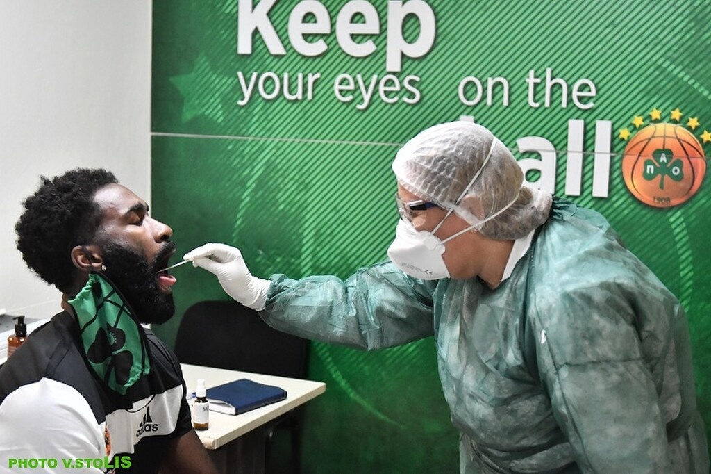 Παναθηναϊκός ΟΠΑΠ: Πέρασαν από τέστ για τον κορονοϊό οι «πράσινοι» (photos)