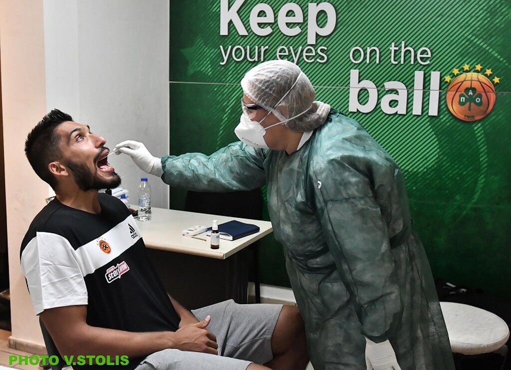 Παναθηναϊκός ΟΠΑΠ: Πέρασαν από τέστ για τον κορονοϊό οι «πράσινοι» (photos)