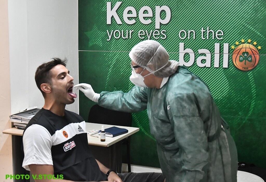 Παναθηναϊκός ΟΠΑΠ: Πέρασαν από τέστ για τον κορονοϊό οι «πράσινοι» (photos)