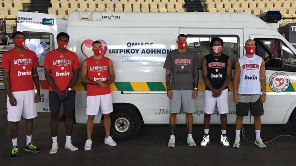 Ολυμπιακός: Αρνητικά όλα τα τεστ για Covid-19 (photos)