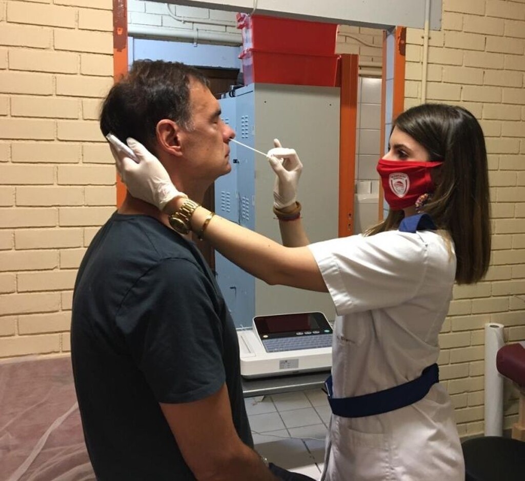 Ολυμπιακός: Αρνητικά όλα τα τεστ για Covid-19 (photos)