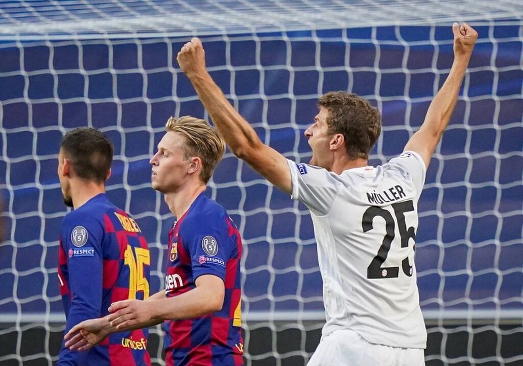 «Καταιγίδα» η Μπάγερν, συντρίβει τη Μπαρτσελόνα! (videos+photos)