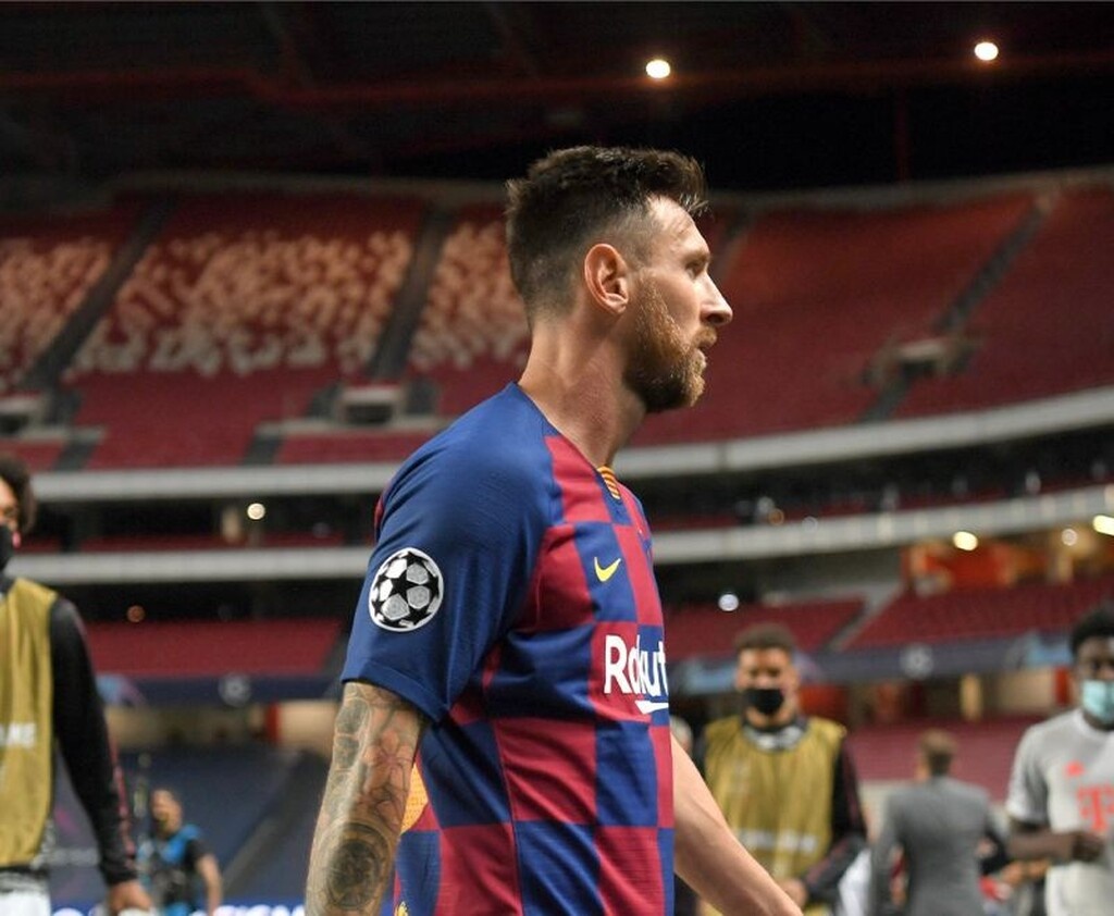 Εξαφανισμένος ήταν ο Λιονέλ Μέσι στον προημιτελικό με τη Μπάγερν Μονάχου.