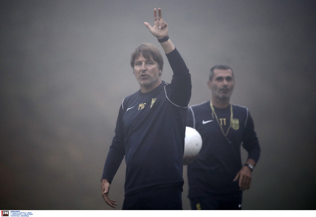 Άρης: Με ομίχλη και Γκανέα η προπόνηση (photos)