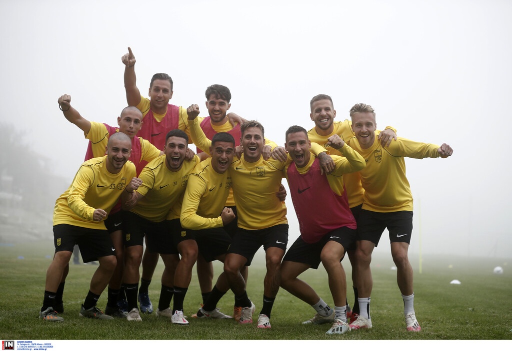 Άρης: Με ομίχλη και Γκανέα η προπόνηση (photos)