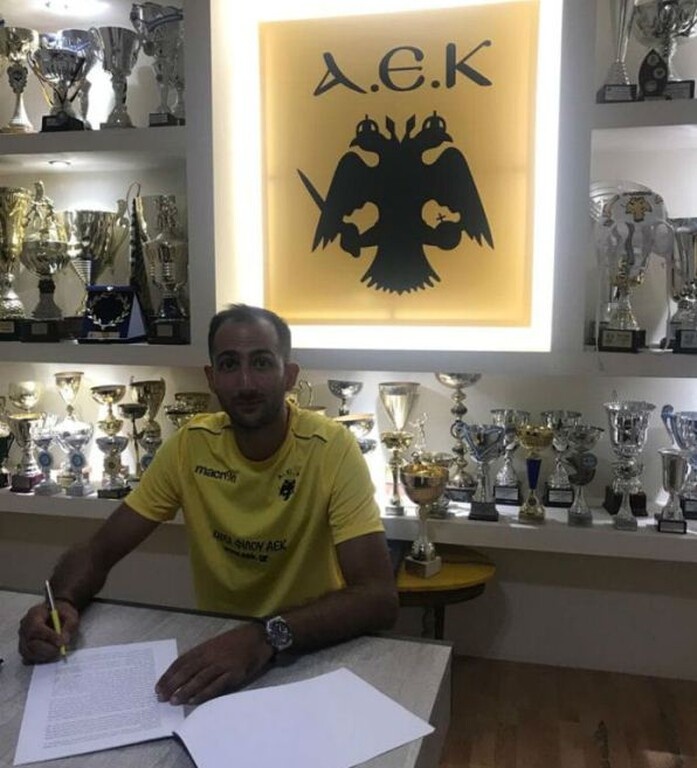 Βόλεϊ: Στην ΑΕΚ και ο έμπειρος ακραίος, Κωνσταντίνος Κογκαλίδης