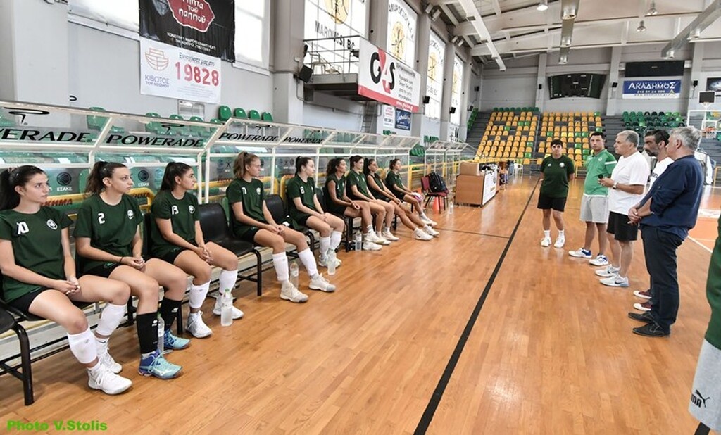«Φίνα» η πρώτη προπόνηση για την γυναικεία ομάδα βόλεϊ του Παναθηναϊκού! (photos+video)