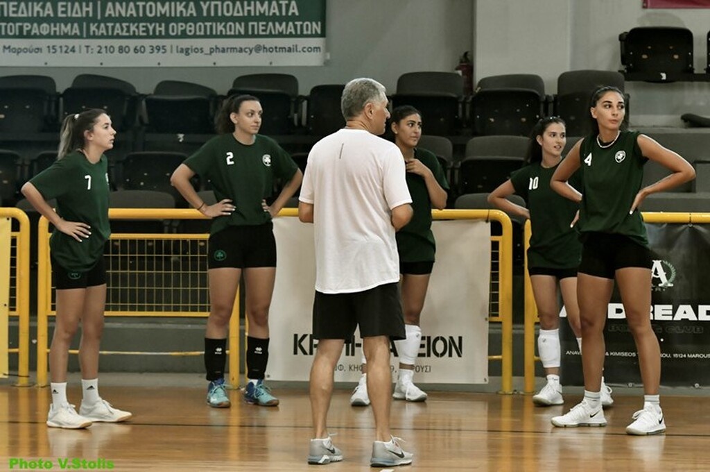 «Φίνα» η πρώτη προπόνηση για την γυναικεία ομάδα βόλεϊ του Παναθηναϊκού! (photos+video)