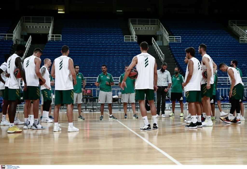 Η πρώτη προπόνηση του Παναθηναϊκού ΟΠΑΠ
