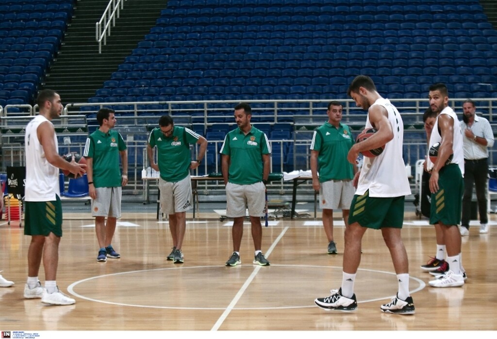 Η πρώτη προπόνηση του Παναθηναϊκού ΟΠΑΠ