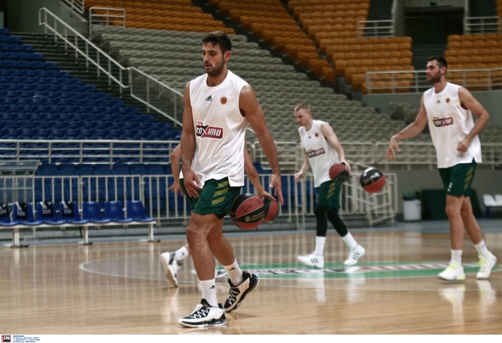 Η πρώτη προπόνηση του Παναθηναϊκού ΟΠΑΠ