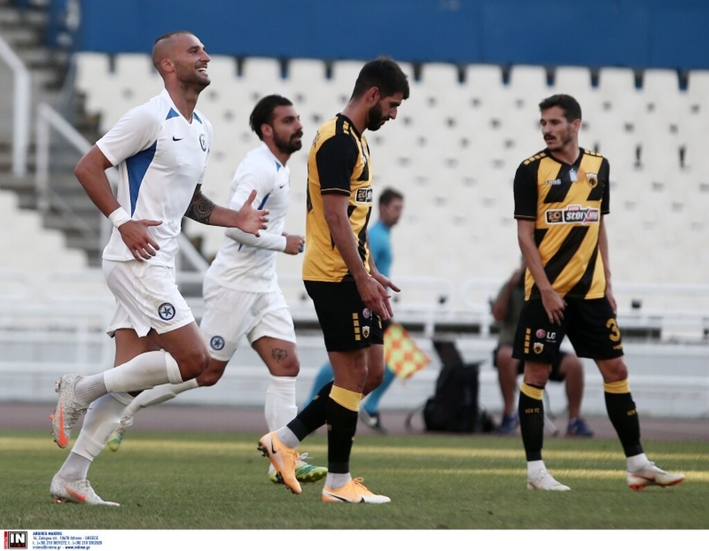 AEK-Ατρόμητος: Ο «τρελαμένος» Βέρντε, το αυτογκολ του Σβάρνα και ο Παουλίνιο (photos)