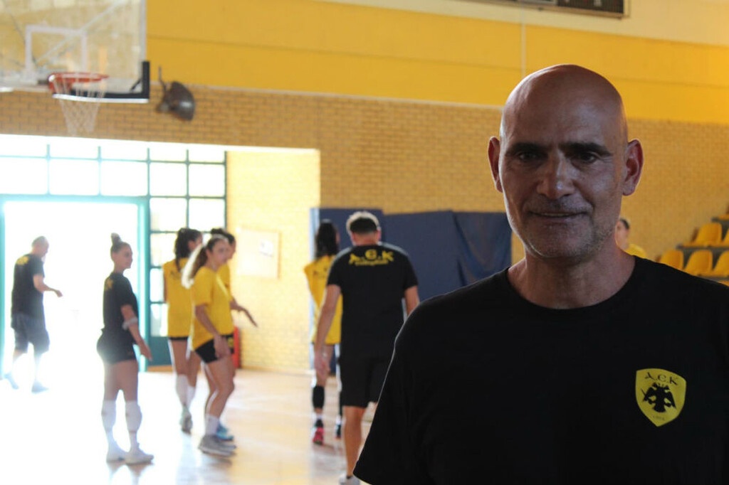Βόλεϊ: Με όρεξη η πρώτη προπόνηση της γυναικείας ομάδας της ΑΕΚ, που επιστρέφει στα μεγάλα σαλόνια