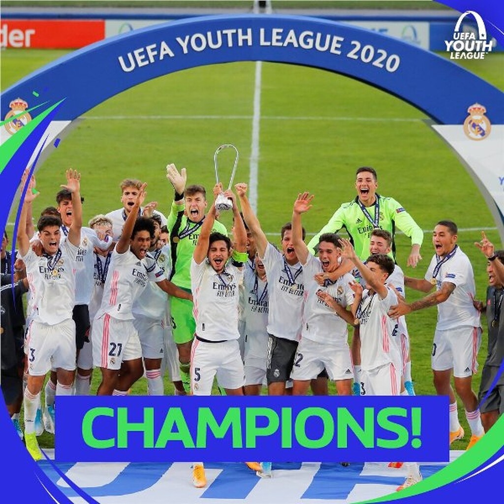 Youth League: Το σήκωσε η Ρεάλ Μαδρίτης… του Πογιάτος! (Photos)