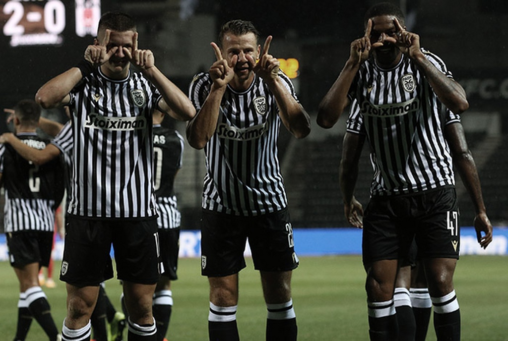 ΠΑΟΚ-Μπεσίκτας: Η χαρά του Σαββίδη (photos)