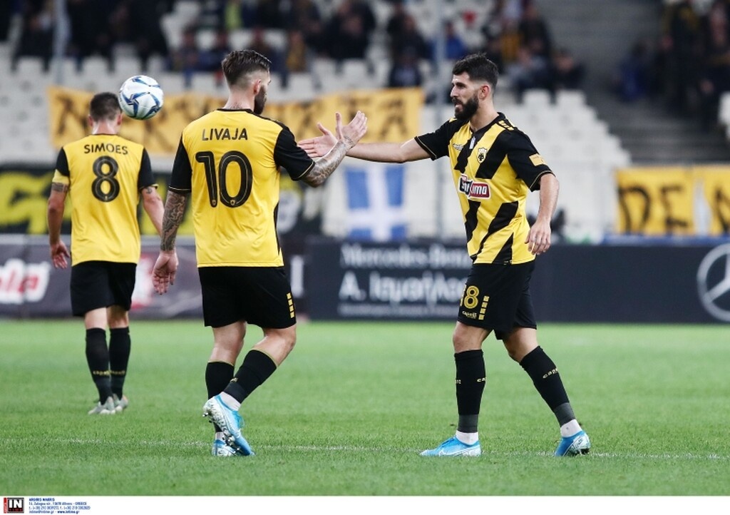 AEK: Στο «κάδρο» οι ανανεώσεις Λιβάγια-Ολιβέιρα (photos)
