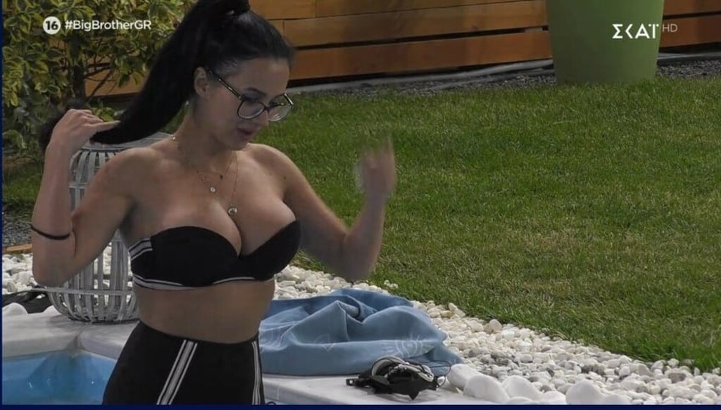 Big Brother: Άναψε φωτιές με το τρελό μπούστο της! (photos)