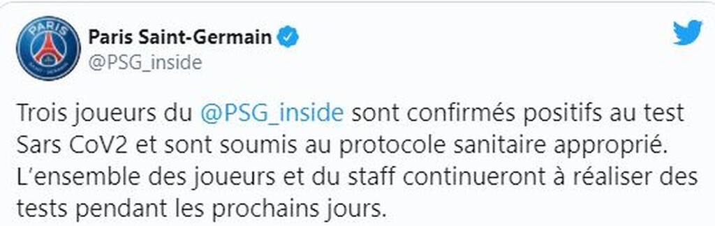 Και άλλο κρούσμα στην Παρί Σεν Ζερμέν: Θετικός ο Νεϊμάρ