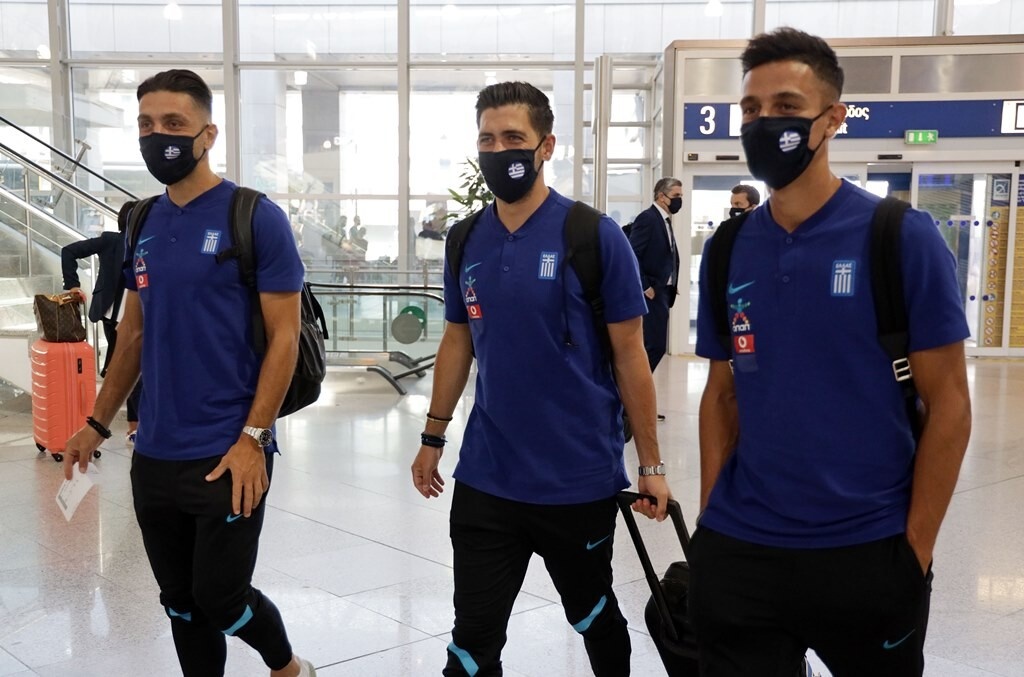 Εθνική Ελλάδας: Η αναχώρηση για Σλοβενία και η νέα φανέλα (photos)