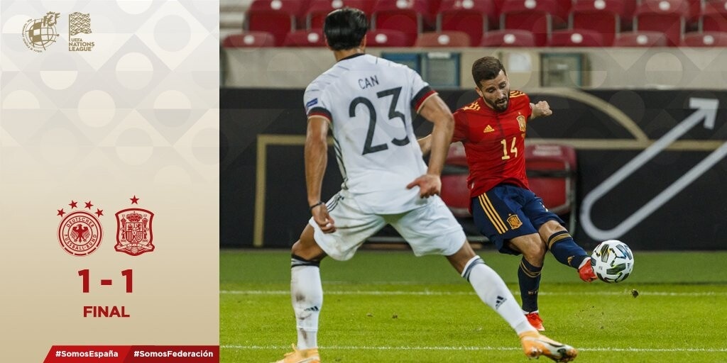 Nations League: Απόδραση Ισπανίας στο 95’, 1-1 με τη Γερμανία (videos+photos)