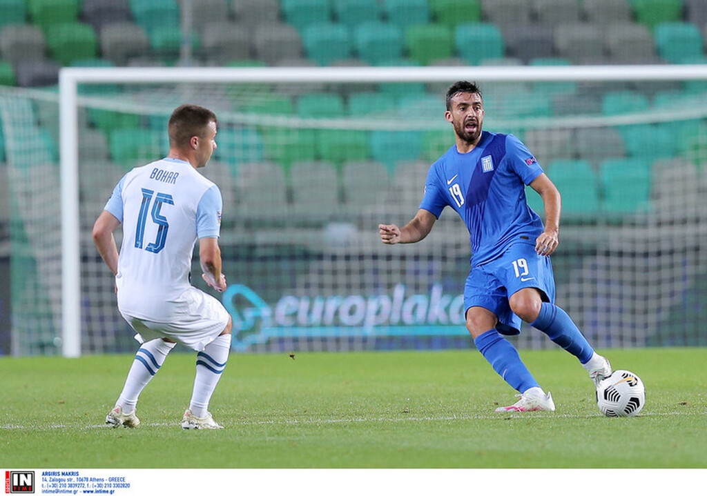 Σλοβενία-Ελλάδα: Το ντεμπούτο Σβάρνα και η επιστροφή στη δράση (video+photos)