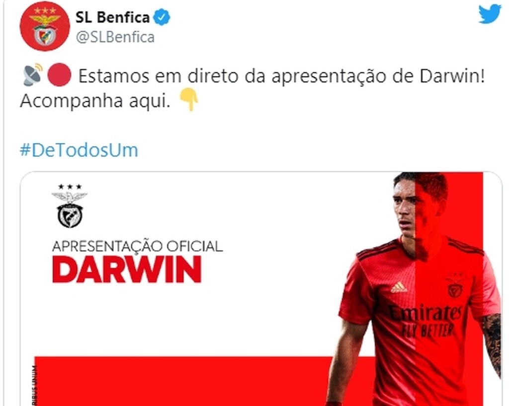 Μπενφίκα: Ενεργοποίησε τη «βόμβα» Νούνιες πριν τον ΠΑΟΚ