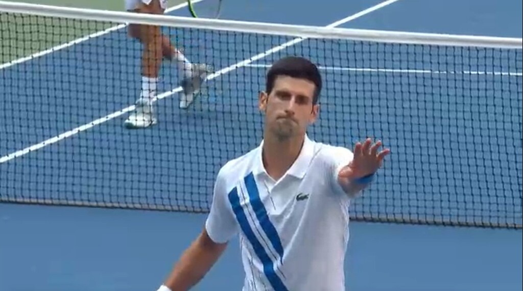 US Open: Αποβλήθηκε από τη διοργάνωση ο Τζόκοβιτς για απίστευτο λόγο (video)