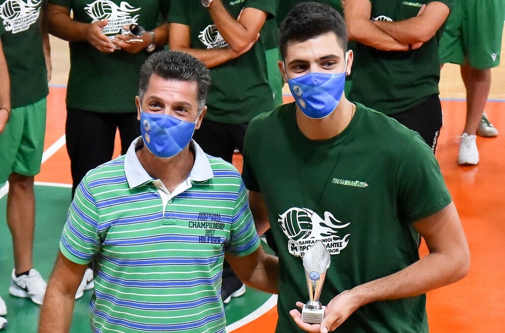 Βόλεϊ: MVP στα Τελικά του Πανελληνίου αγοριών Κ21 ο MVP της Volley League Αλέξανδρος Ράπτης (photos)