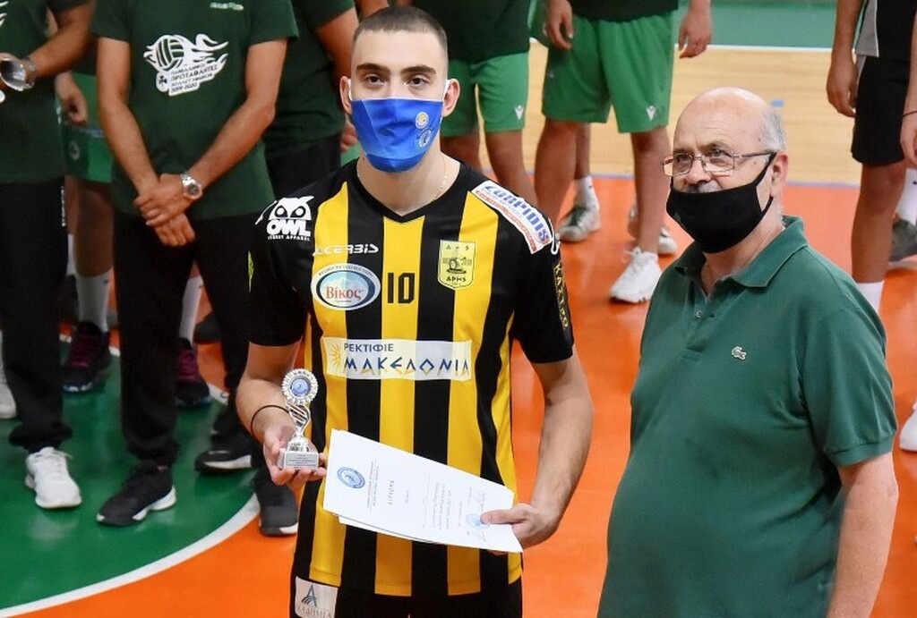 Βόλεϊ: MVP στα Τελικά του Πανελληνίου αγοριών Κ21 ο MVP της Volley League Αλέξανδρος Ράπτης (photos)