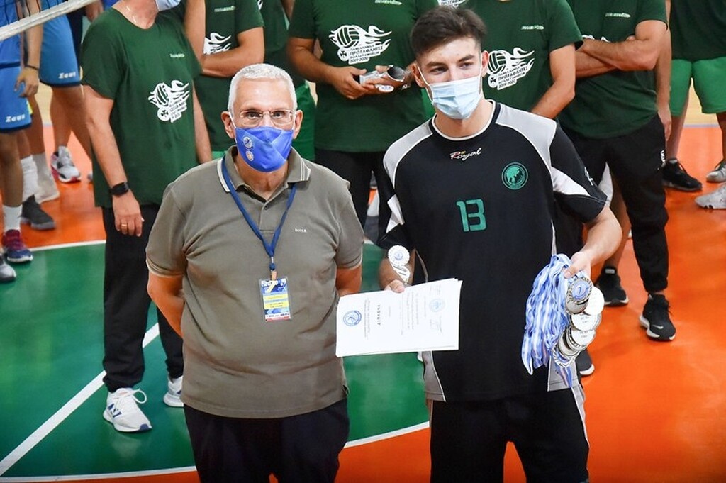 Βόλεϊ: MVP στα Τελικά του Πανελληνίου αγοριών Κ21 ο MVP της Volley League Αλέξανδρος Ράπτης (photos)