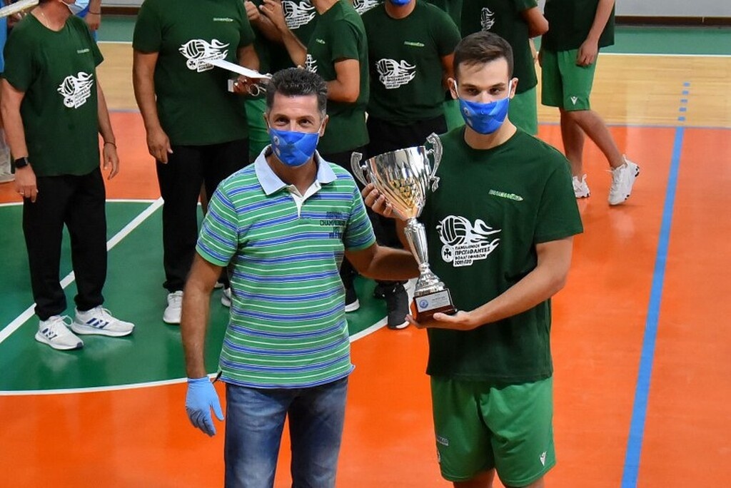 Βόλεϊ: MVP στα Τελικά του Πανελληνίου αγοριών Κ21 ο MVP της Volley League Αλέξανδρος Ράπτης (photos)