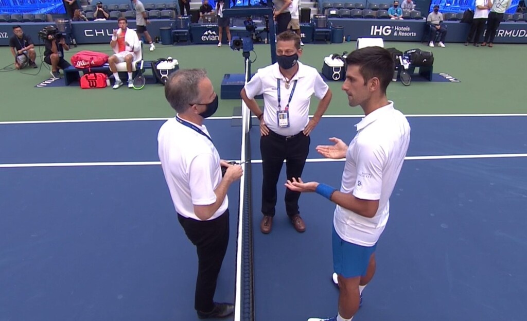 US Open: Αποβλήθηκε από τη διοργάνωση ο Τζόκοβιτς για απίστευτο λόγο (video)