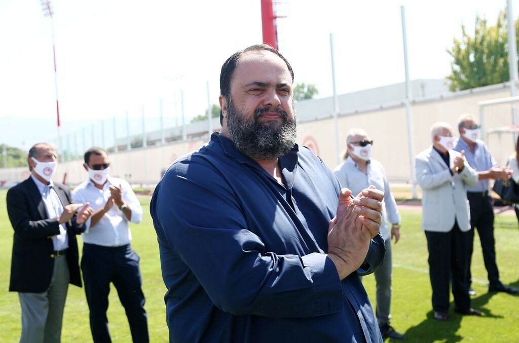 Ολυμπιακός: Ζήτησε Κύπελλο και καλύτερη σεζόν ο Μαρινάκης (photos)