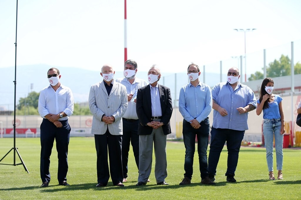 Ολυμπιακός: Ζήτησε Κύπελλο και καλύτερη σεζόν ο Μαρινάκης (photos)