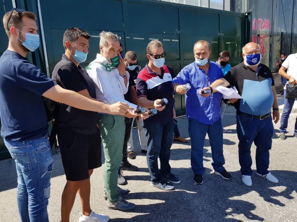 Παραδίδουν σφραγίδες στον Αυγενάκη οι ΠΑΕ της Football League! (photos)