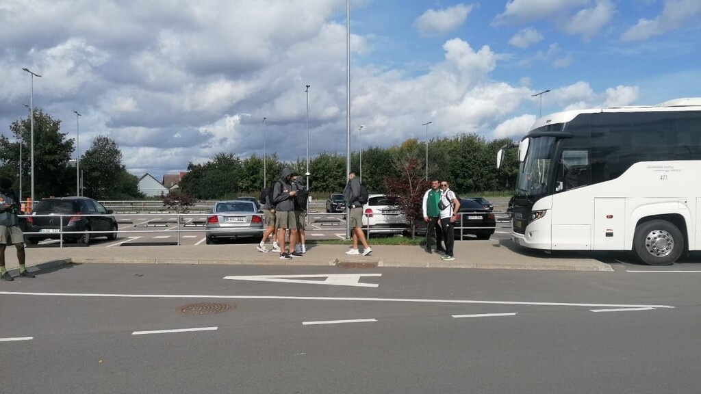 Παναθηναϊκός ΟΠΑΠ: Έφτασαν στο Κάουνας οι «πράσινοι» (videos+photos)