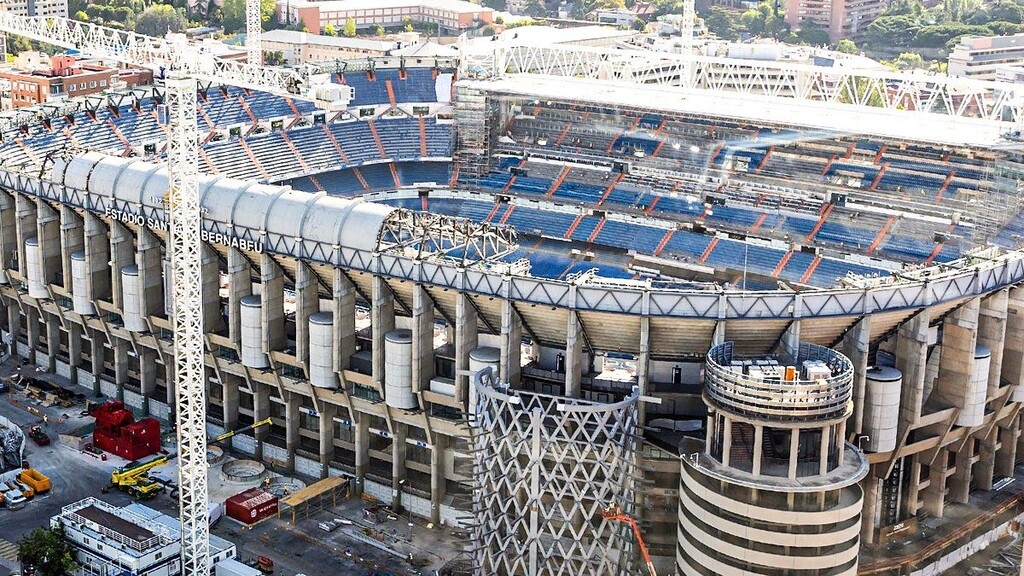 Ρεάλ Μαδρίτης: Συνεχίζεται η ανακαίνιση του «Σαντιάγκο Μπερναμπέου» (photos+video)