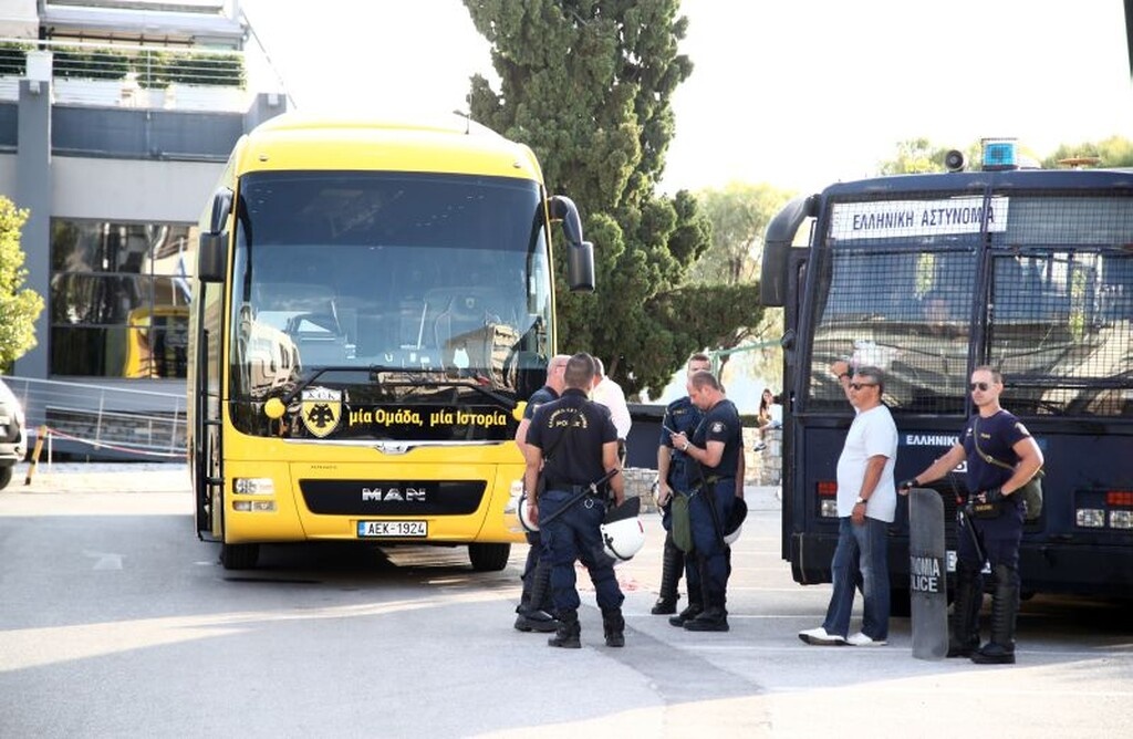 ΑΕΚ – Ολυμπιακός: Έτσι πήγε «Πανθεσσαλικό» η Ένωση (video+photos)